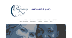 Desktop Screenshot of pregnancyaidclinic.com